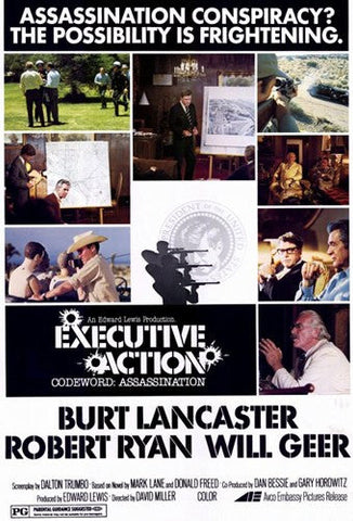 Executive Action Movie Poster Print