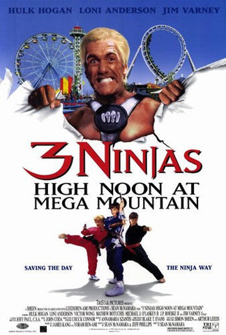 3 Ninjas: High Noon At Mega Mountain Movie Poster Print