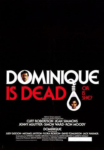 Dominique is Dead Movie Poster Print
