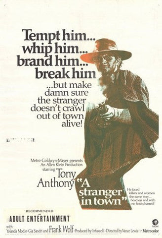 A Stranger in Town Movie Poster Print