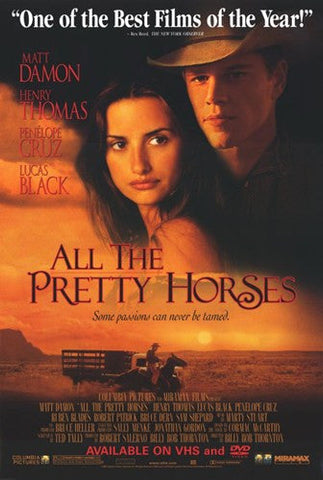 All the Pretty Horses Movie Poster Print