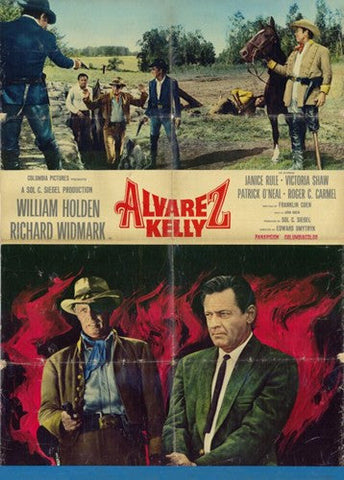 Alvarez Kelly Movie Poster Print