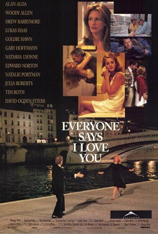 Everyone Says I Love You Movie Poster Print