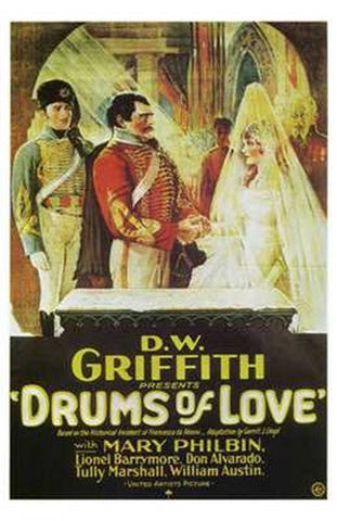 Drums of Love Movie Poster Print