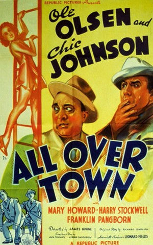 All Over Town Movie Poster Print