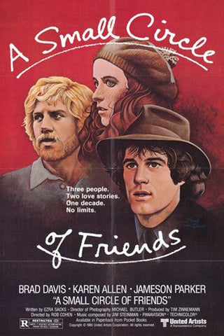 A Small Circle of Friends Movie Poster Print