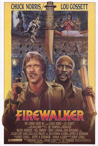 Firewalker Movie Poster Print