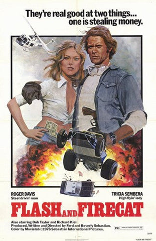 Flash and the Firecat Movie Poster Print