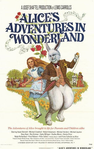 Alice's Adventures in Wonderland Movie Poster Print