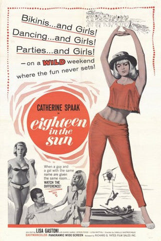 Eighteen in the Sun Movie Poster Print