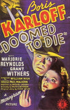 Doomed to Die Movie Poster Print