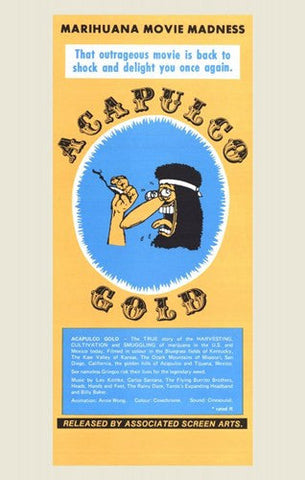 Acapulco Gold Movie Poster Print