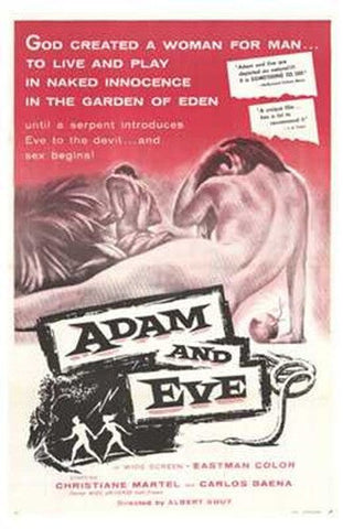 Adam and Eve Movie Poster Print