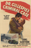 Dr Gillespie's Criminal Case Movie Poster Print