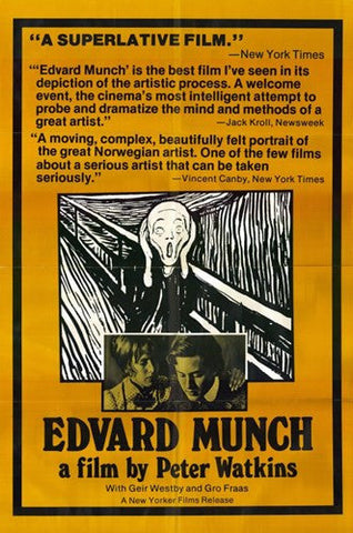 Edvard Munch Movie Poster Print