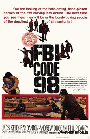 Fbi Code 98 Movie Poster Print