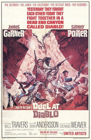 Duel at Diablo Movie Poster Print