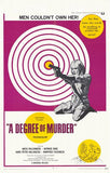A Degree of Murder Movie Poster Print