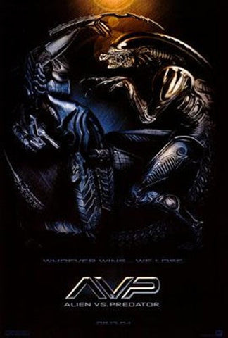 Alien Vs Predator Movie Poster Print