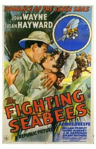 Fighting Seabees Movie Poster Print