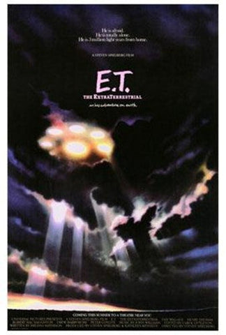 Et The Extra-Terrestrial Movie Poster Print