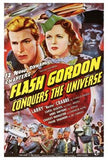 Flash Gordon Conquers The Universe Movie Poster Print
