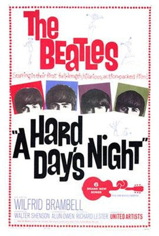 A Hard Day's Night Movie Poster Print
