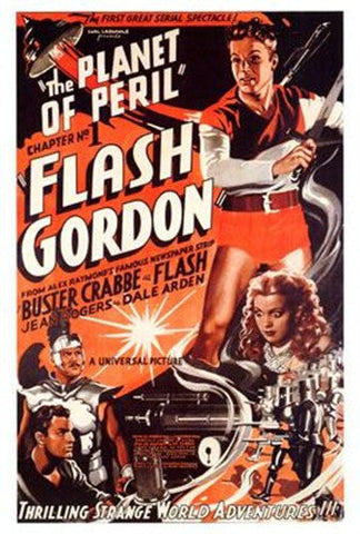 Flash Gordon Movie Poster Print