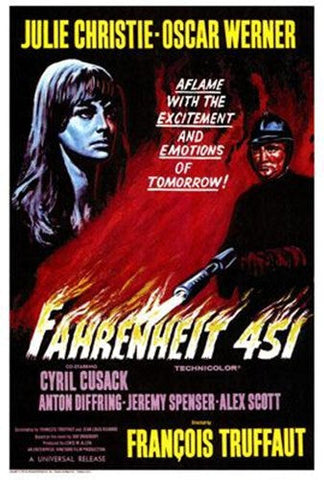 Fahrenheit 451 Movie Poster Print