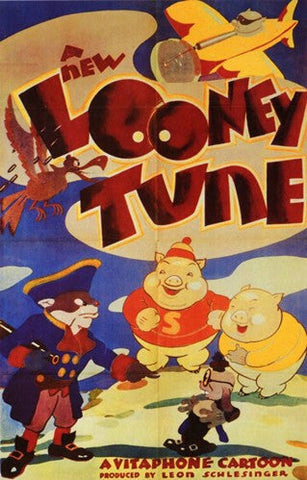 A New Looney Tune Movie Poster Print