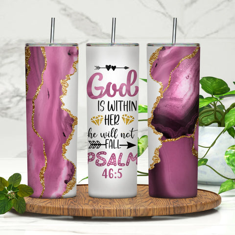 Psalm 46:5 20oz Tumbler