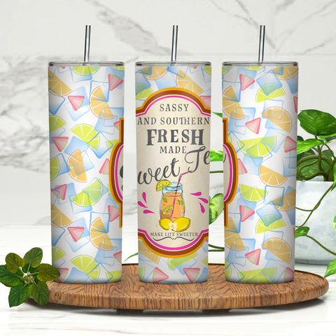 Sweet Tea 20oz Skinny Tumbler