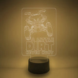 4-Wheeler LED Light | A Little Dirt Never Hurt | ATV Quad