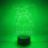 4-Wheeler LED Light | A Little Dirt Never Hurt | ATV Quad