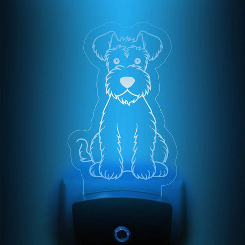 Airedale Nightlight | Cute Dog Puppy LED Night Light