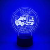 Ambulance LED Desk Lamp | Funny EMS Gift for EMT