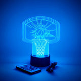 Basketball LED Lamp | Novelty Lighting | Desk Lamp | Sports