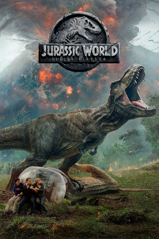 Jurassic World: Fallen Kingdom Style D Movie Poster 11 x 17 inch