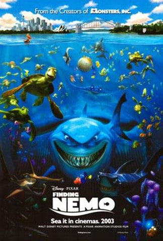 Finding Nemo Movie Poster Print