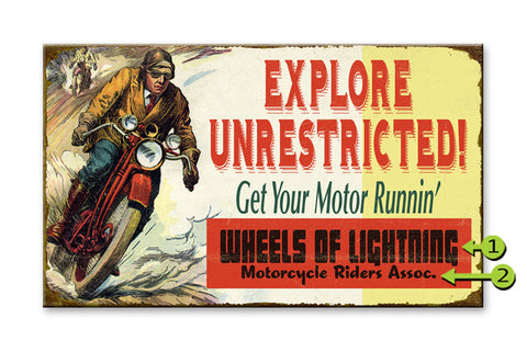 Explore Unrestricted Metal 18x30