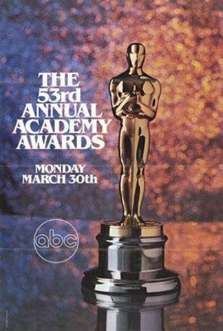 Academy Awards - 53Rd Movie Poster Print