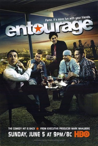 Entourage, style B Movie Poster Print
