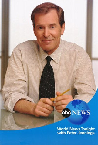 ABC News with Peter Jennings Movie Poster Print