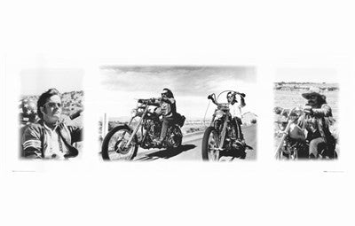 Easy Rider (triptych) Movie Poster Print