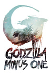 Godzilla Minus One Style A Movie Poster 11 x 17 inch