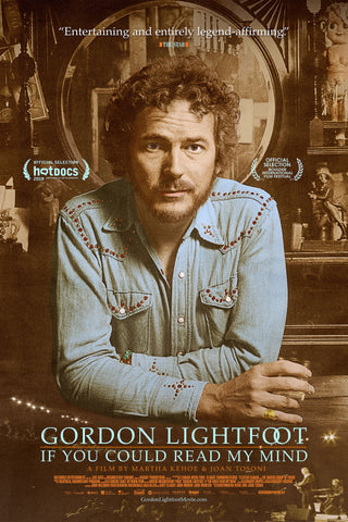 Gordon Lightfoot: If You Could Read My Mind Style E Movie Poster 27 x 40 inch