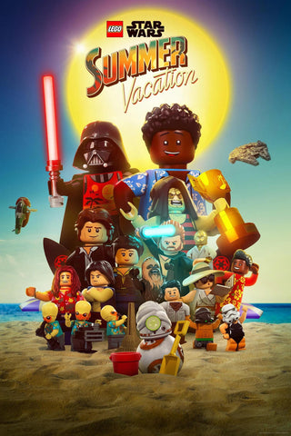 LEGO Star Wars Summer Vacation Style B Movie Poster 11 x 17 inch