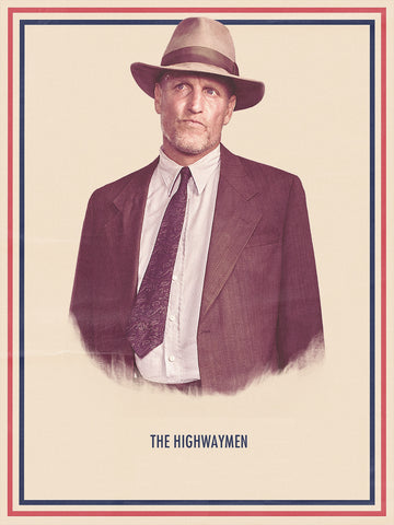 The Highwaymen Style B Movie Poster 11 x 17 inch