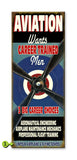 Aviation (Career Choices) Metal 17x44