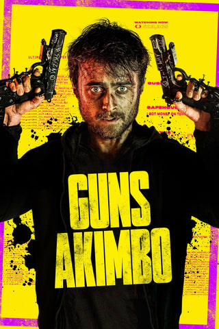 Guns Akimbo Style A Movie Poster 11 x 17 inch